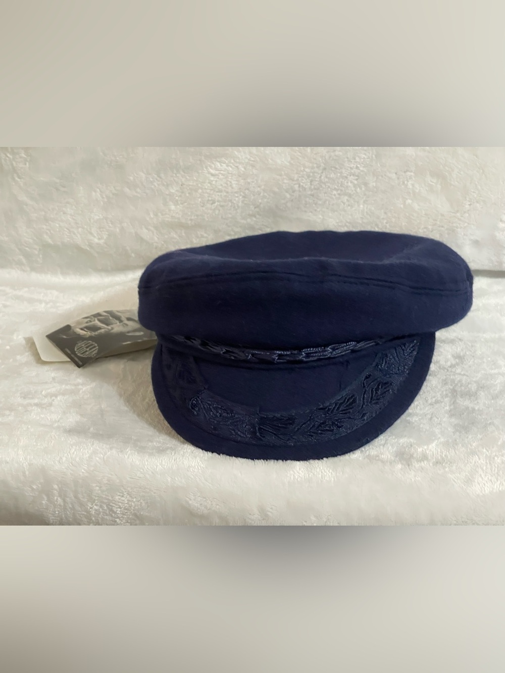 Aegean brand navy blue Greek fisherman's cap new with tags - Picture 6 of 13